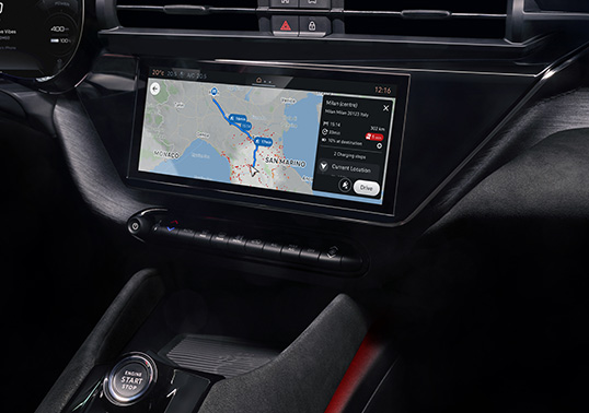 Alfa Romeo Junior - Junior Elettrica - Sistema di instradamento EV